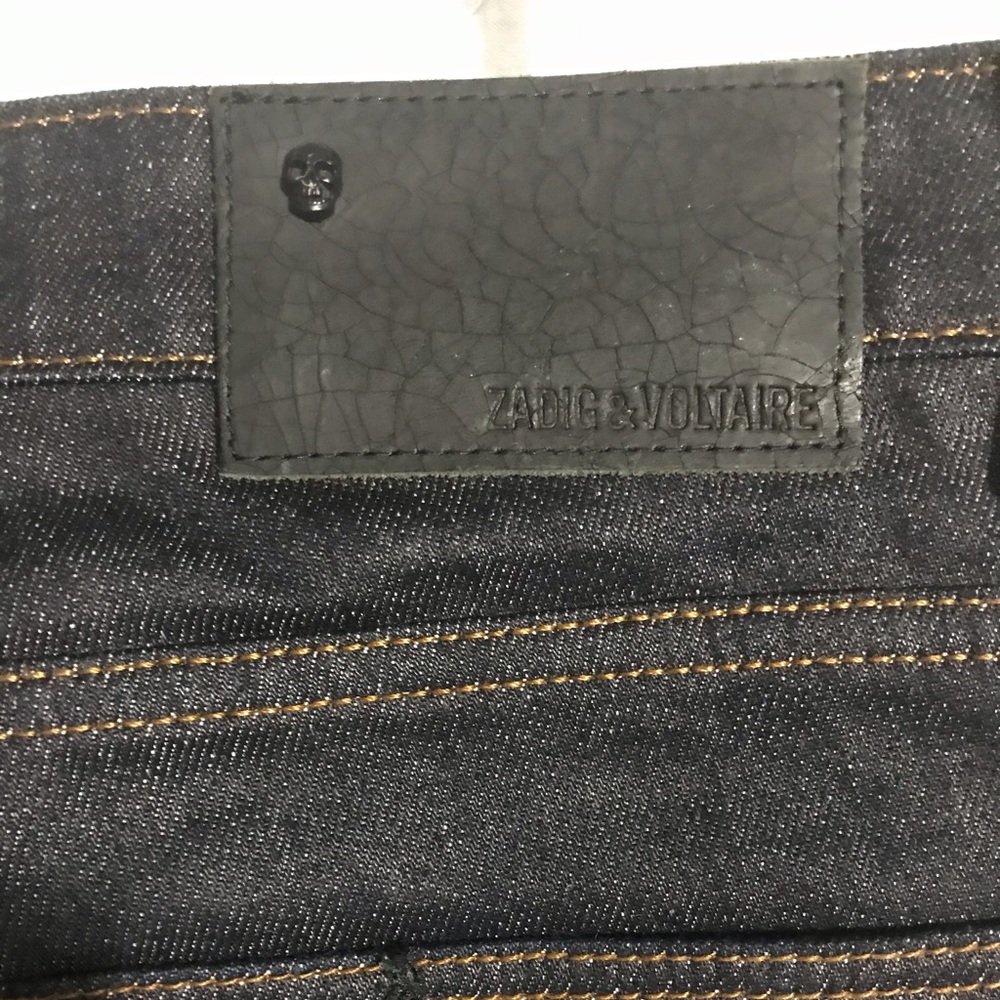 Zadig & Voltaire strokes brut indigo blue worn 2x